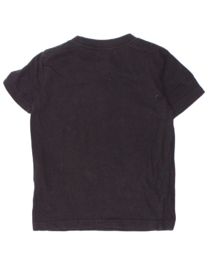 Tricou grafic Levi's pentru baieti Top 3-4 ani bumbac negru