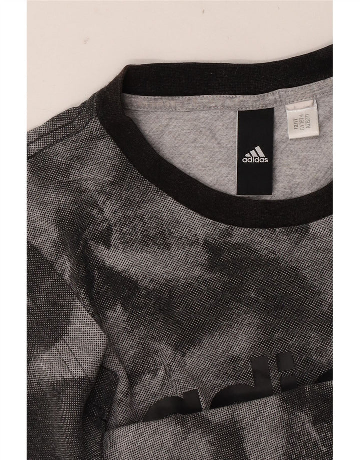 Tricou grafic pentru bărbați ADIDAS Top mic gri Tie Dye
