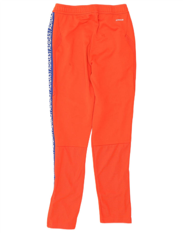 Pantaloni de trening cu grafic pentru femei Adidas XS portocaliu