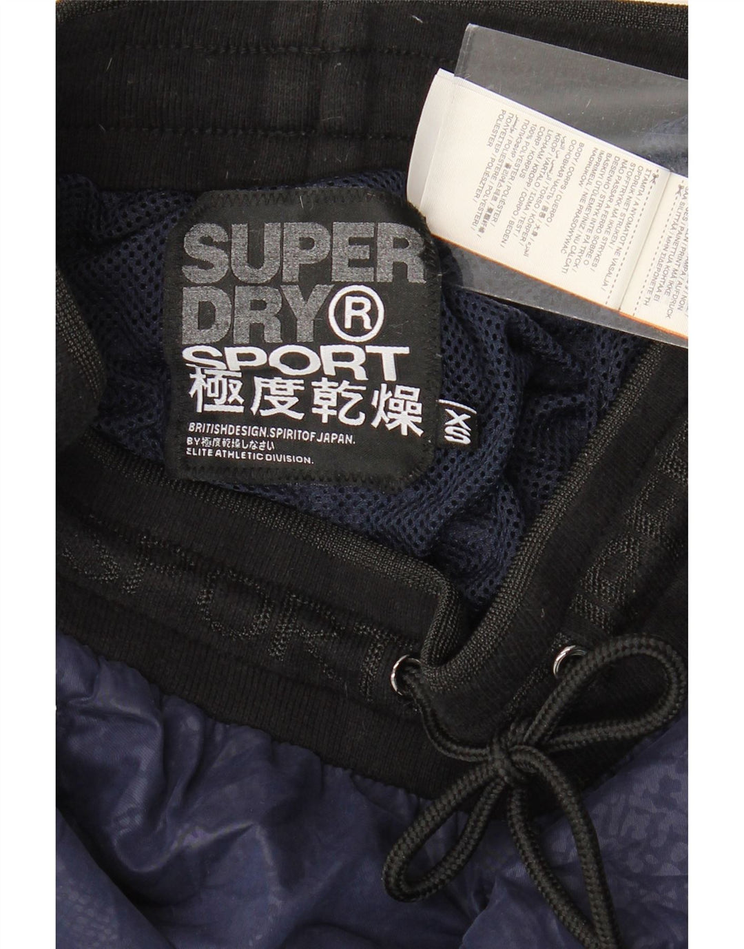 SUPERDRY Pantaloni de trening pentru femei Joggeri UK 6 XS Bleumarin Animal Print