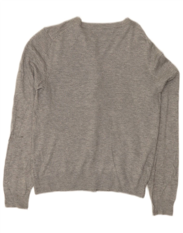 Pulover cardigan pentru femei Marks & Spencer UK 10 mic gri