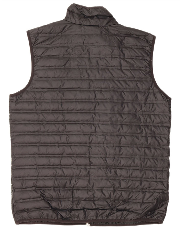 Columbia Mens Padded Gilet UK 40 Large Black Poliester