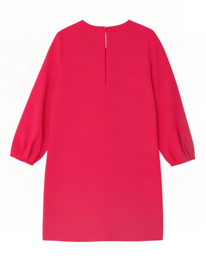 Rochie A-Line pentru femei Zara cu mâneci 3/4 UK 12 Poliester roz mediu