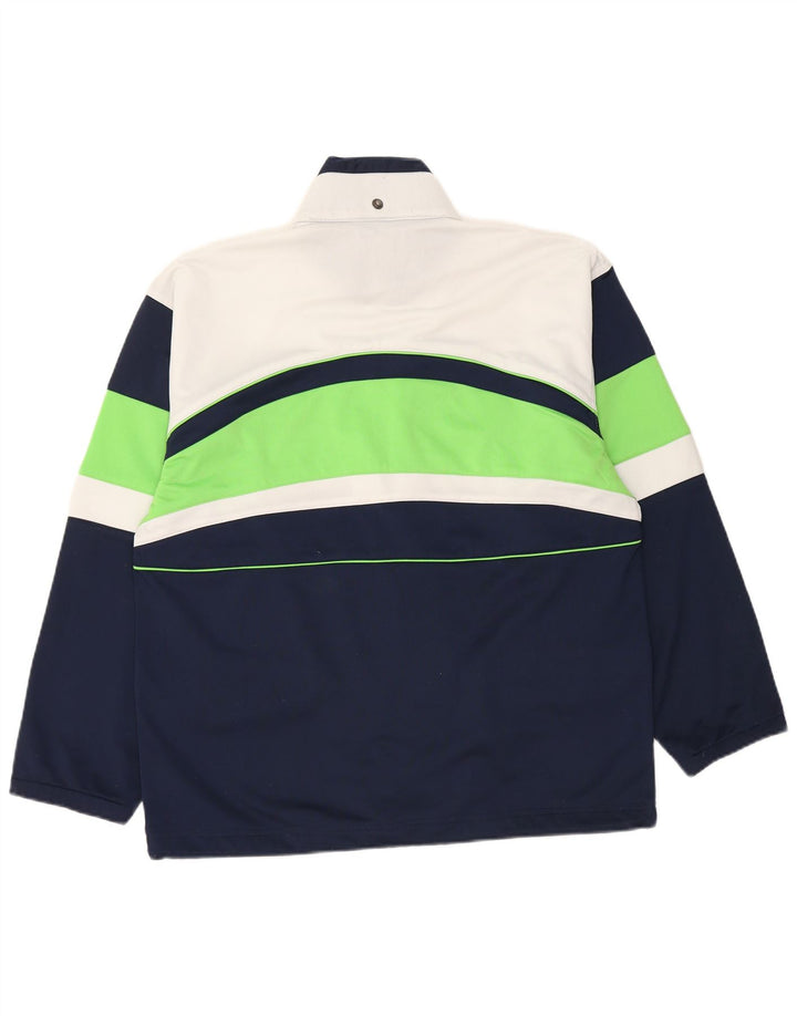 Jachetă de trening pentru bărbați Sergio Tacchini, mică, albastru bleumarin