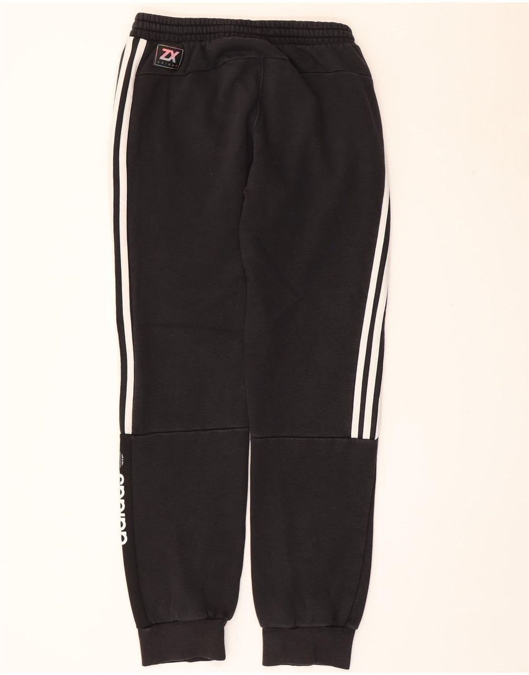 Pantaloni de trening cu grafic pentru bărbați Adidas Pantaloni de jogging, bumbac negru mic