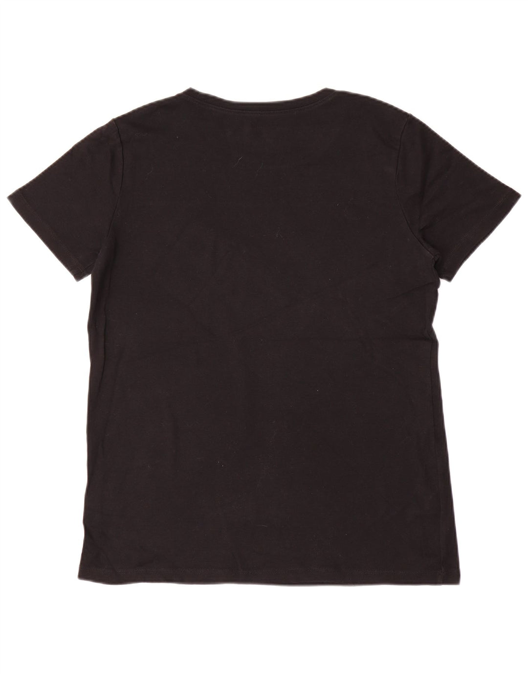 EDDIE BAUER Tricou Top pentru femei UK 18 XL Bumbac negru