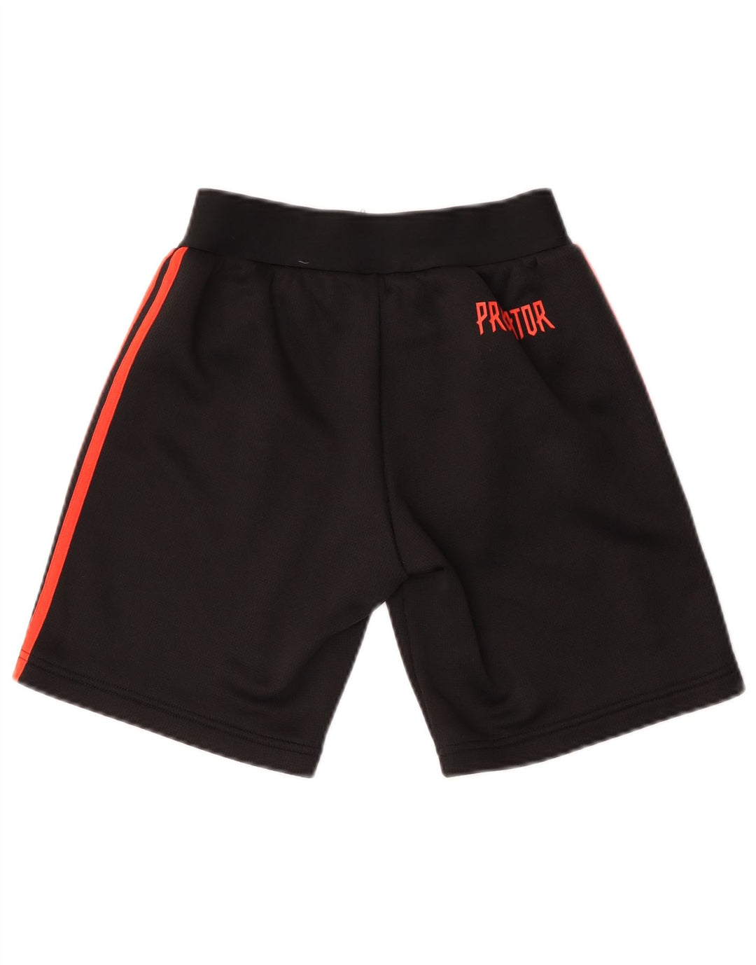 Pantaloni scurți sport Adidas Predator Graphic pentru băieți 11-12 ani, poliester negru