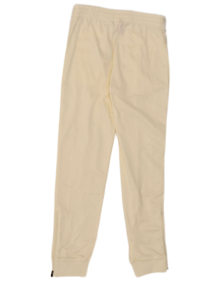Pantaloni de trening cu grafică pentru bărbați Kappa Pantaloni de jogging XS Poliester alb