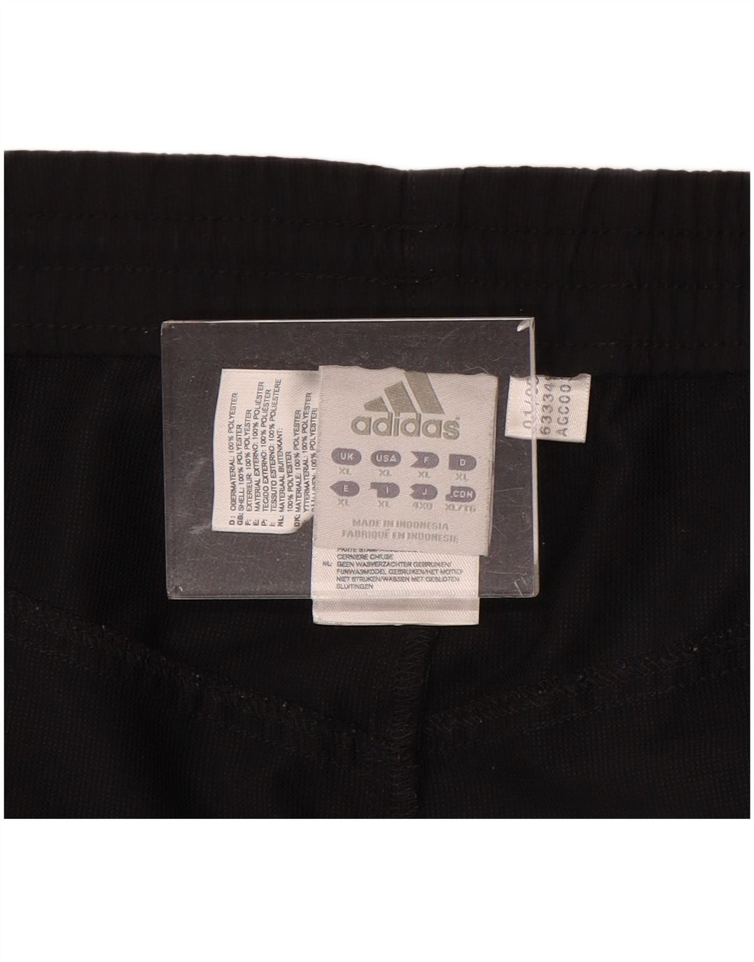 Pantaloni scurți sport pentru bărbați Adidas XL poliester negru