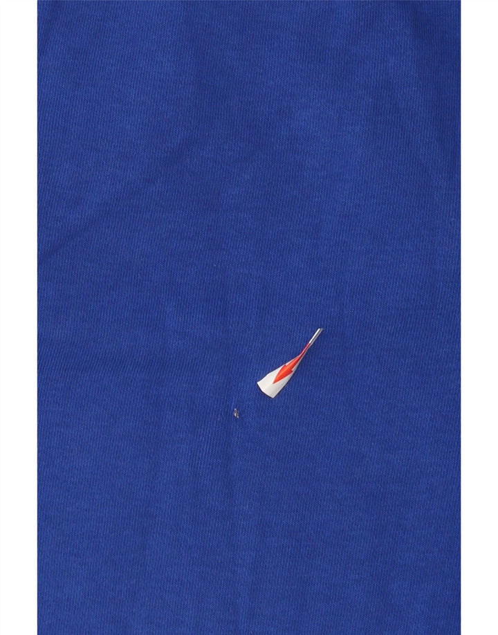 Pantaloni de trening cu grafică Adidas pentru bărbați Pantaloni de jogging, bumbac albastru mediu