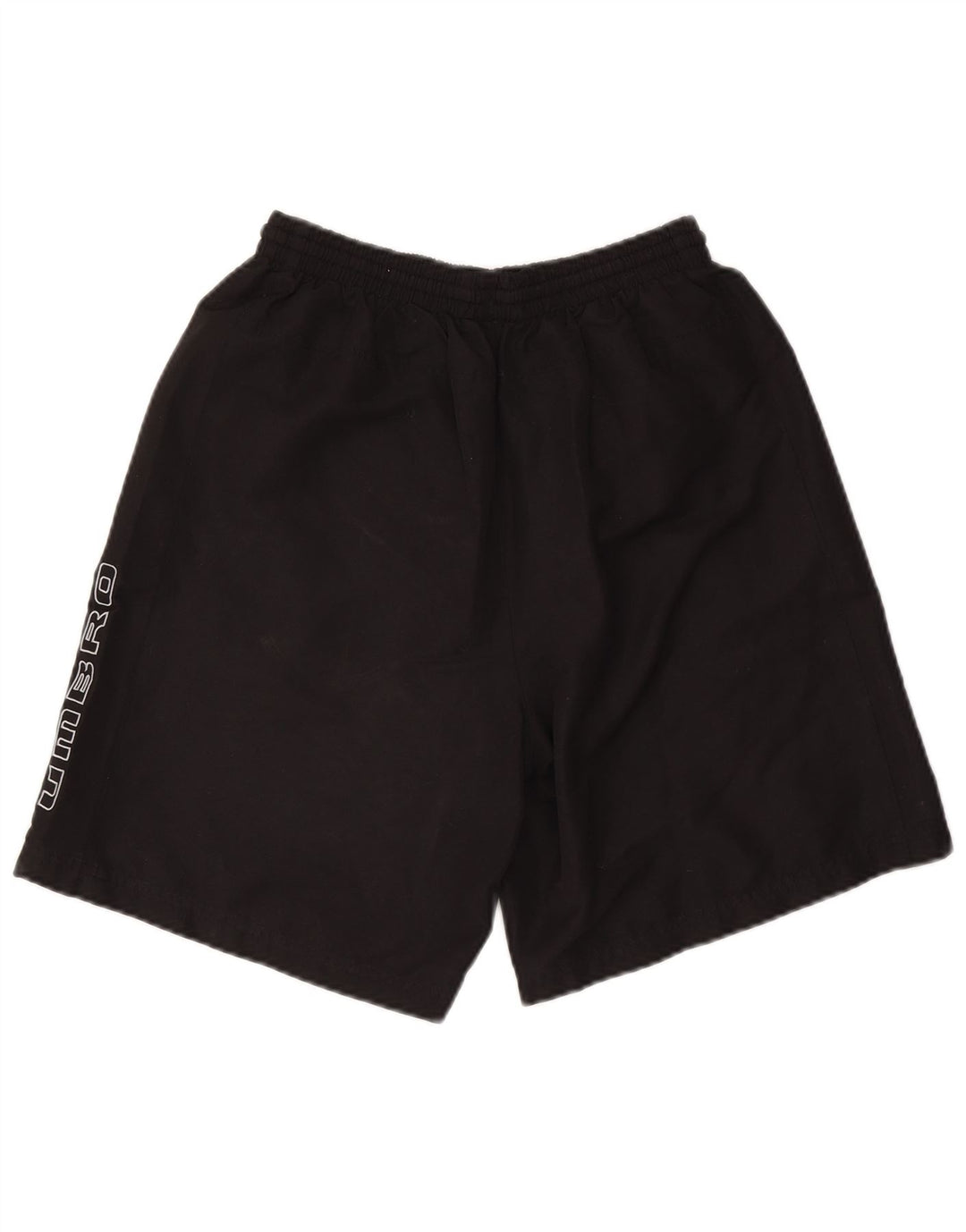 Pantaloni scurți sport grafic Umbro pentru bărbați, mari, negru, poliester