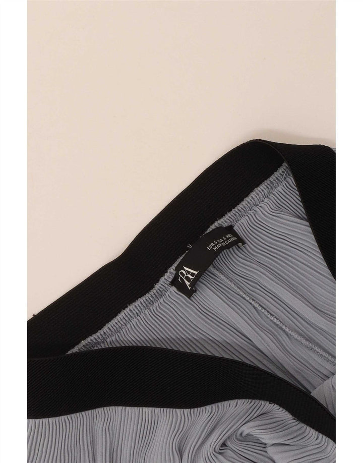 Pantaloni tăiați Zara Femei Cullotes Mici L26 L22 Albastru