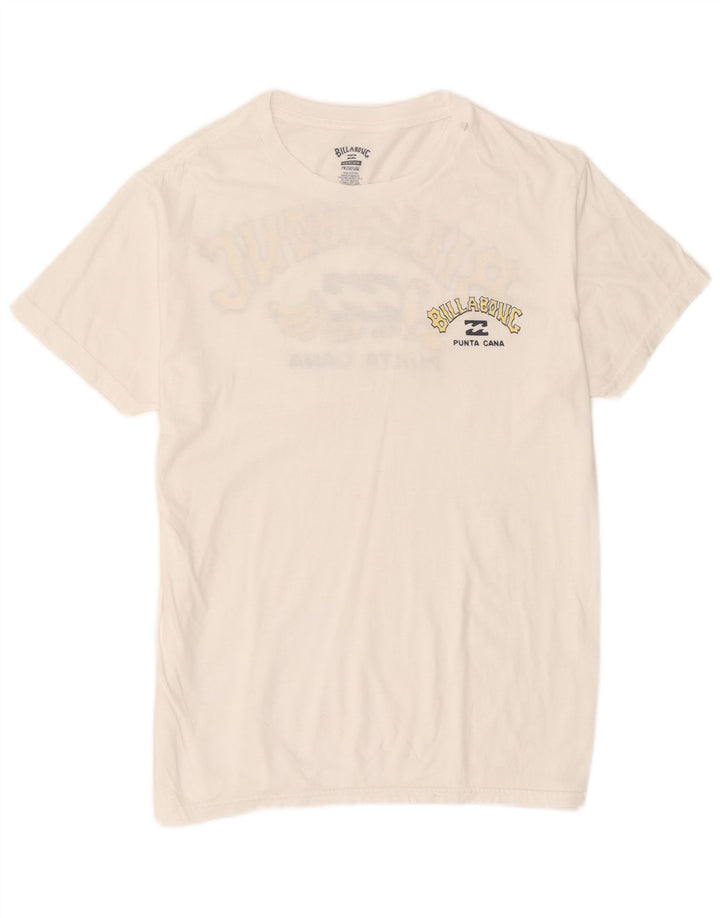 Tricou grafic pentru bărbați Billabong Top Medium White Bumbac