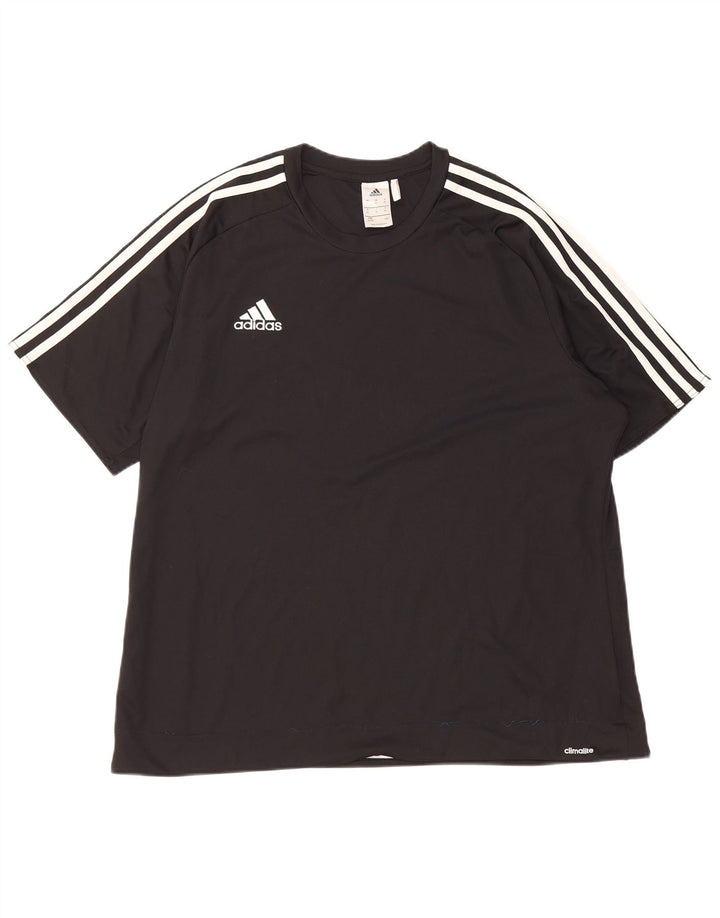Tricou Adidas Climalite pentru bărbați Top XL Negru