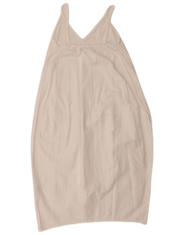 Rochie de soare pentru femei Zara UK 10 Bumbac alb mic
