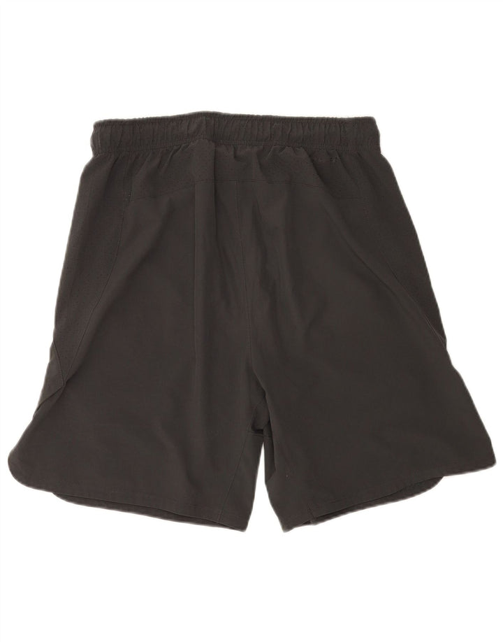 Pantaloni scurți sport Nike Dri Fit Graphic pentru bărbați, gri mediu, poliester