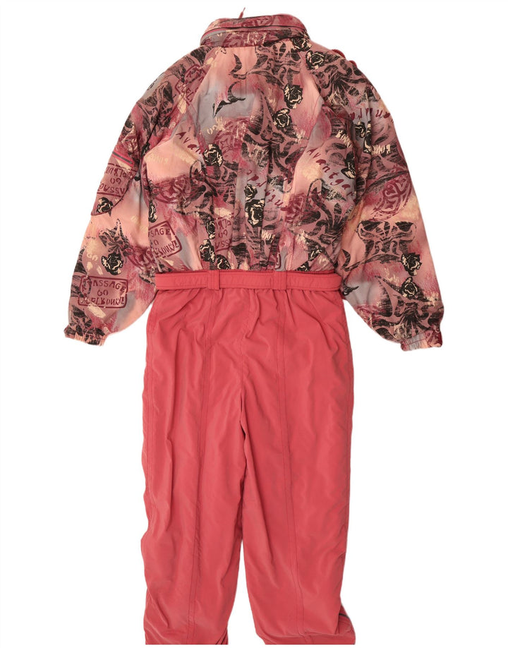 Salopetă de schi cu glugă Killtec pentru femei UK 12 Medium Pink Floral