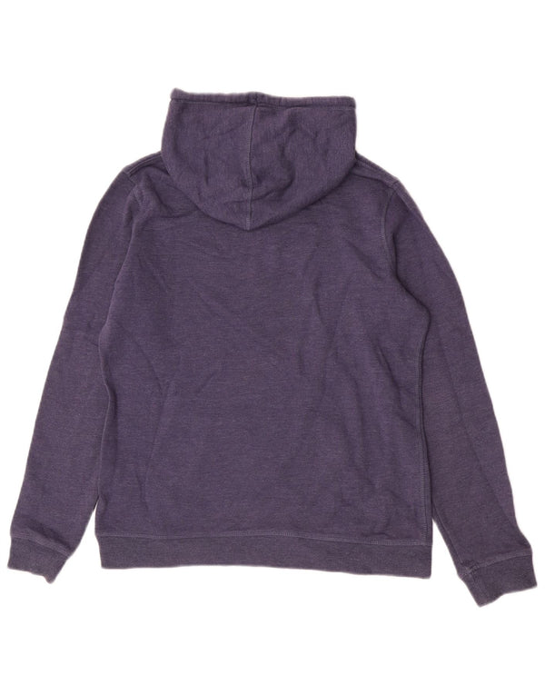 Pulover Roxy pentru damă, cu grafică, bumbac violet mediu