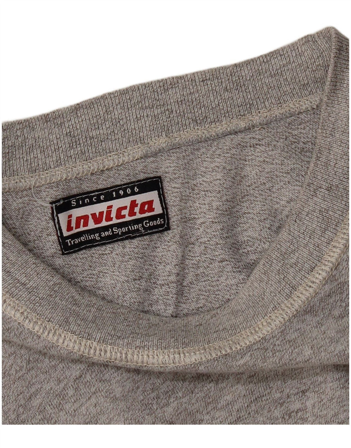 Tricou Invicta pentru bărbați Top mare gri