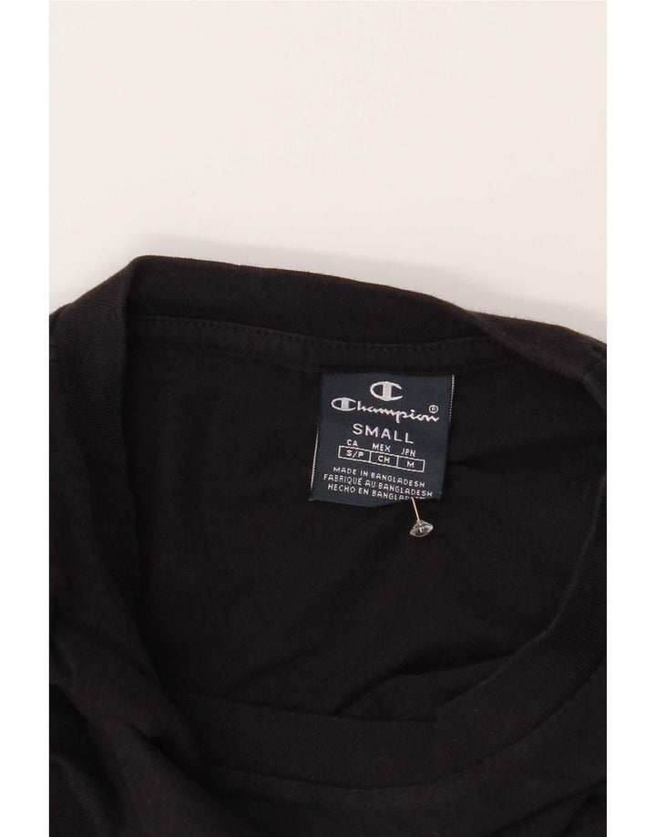 Tricou pentru bărbați Champion Top mic bumbac negru