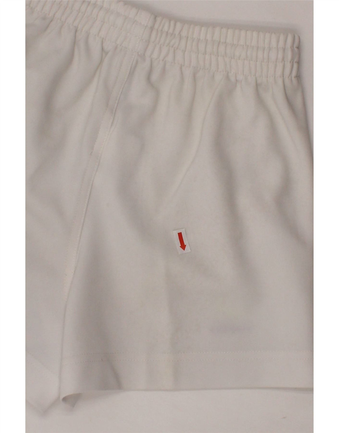 Pantaloni scurți sport grafic LOTTO pentru fete 9-10 ani, mari, alb, poliester