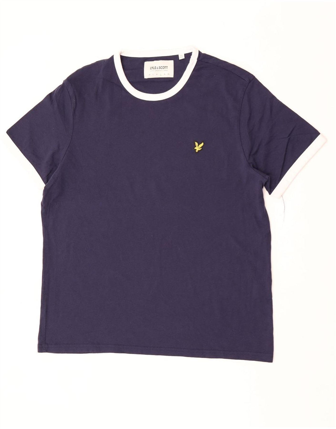 Tricou pentru bărbați Lyle & Scott Top mare, albastru marin, bloc de culoare