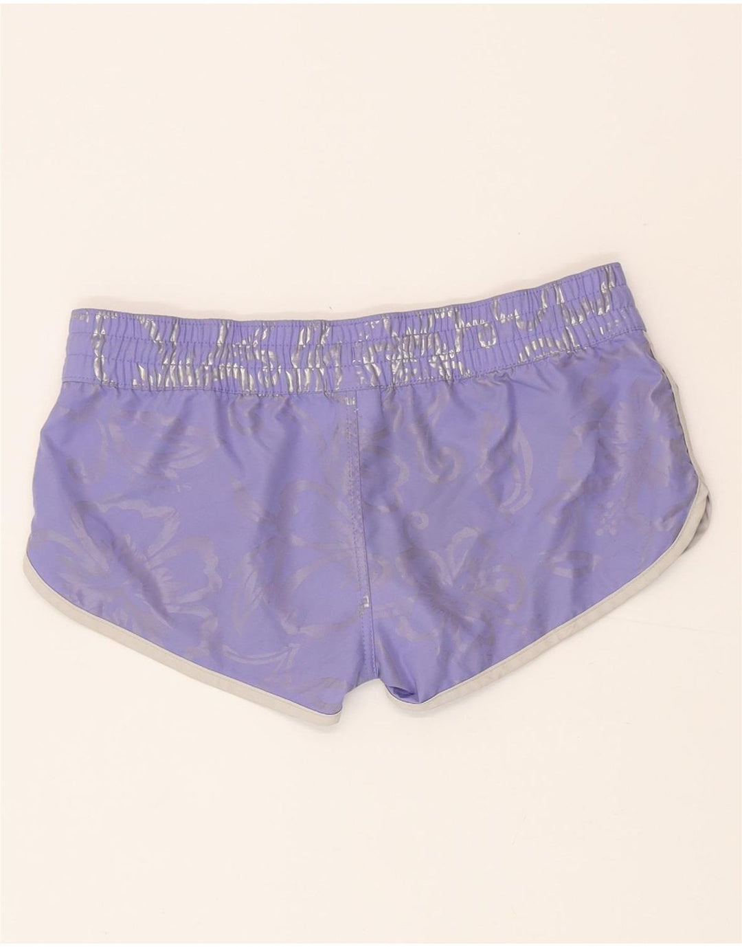 Sundek Pantaloni scurti de înot pentru femei IT 40 Poliester Floral Mov mic