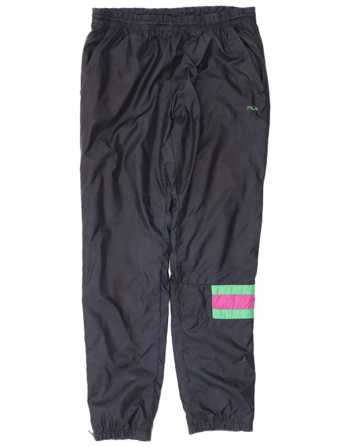 Pantaloni de trening Fila Bărbați Joggeri IT 48 Medium Bleumarin Colorblock