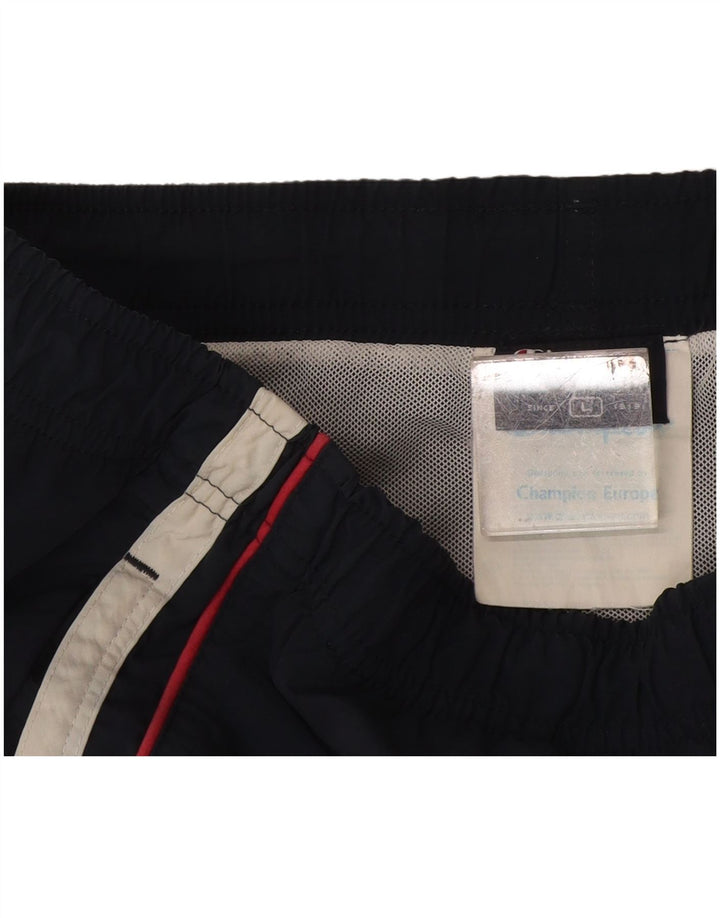 Pantaloni scurți de înot Champion pentru bărbați, mari, albastru, poliamidă cu dungi