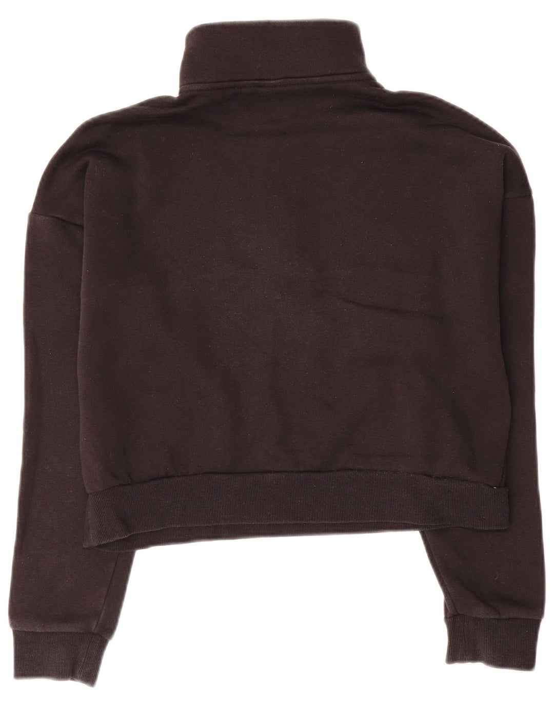 ADIDAS Fete Loose Fit Crop Pulover 12-13 ani, bumbac negru