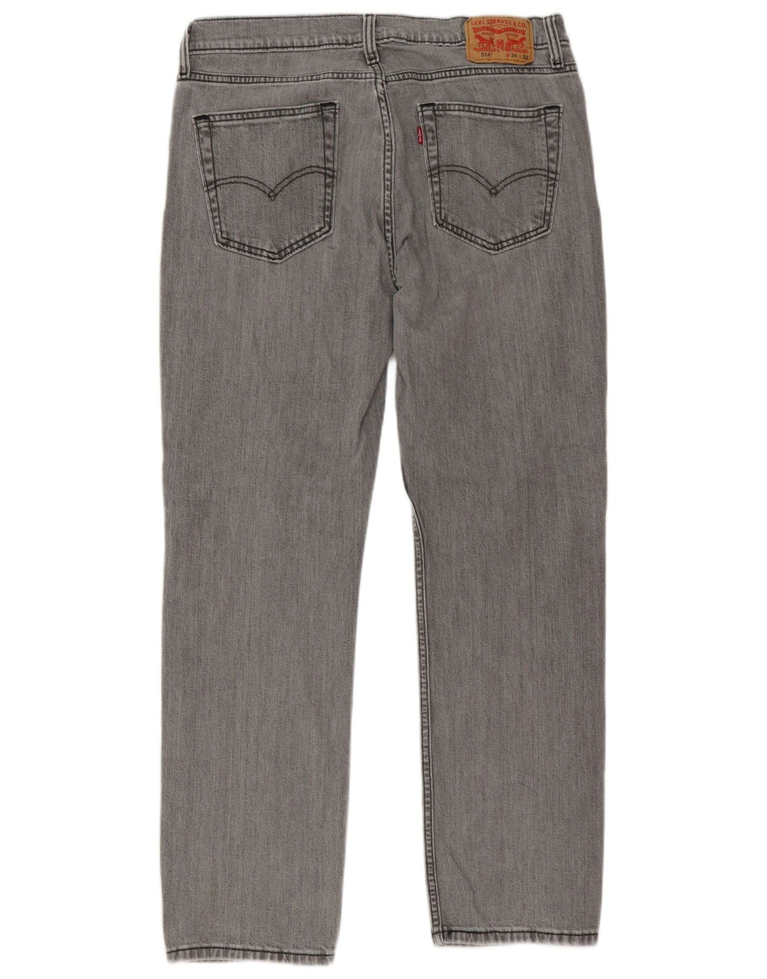 Blugi drepti pentru bărbați Levi's 514 W34 L32 bumbac gri
