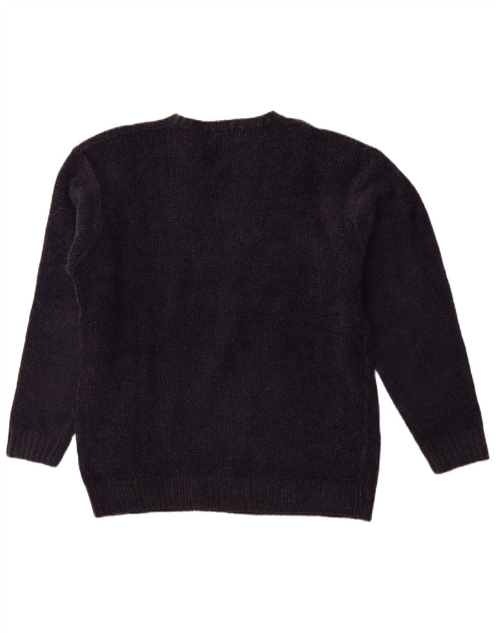 Pulover pentru bărbați KAPPA cu decolteu triplu, mare, acrilic, albastru bleumarin