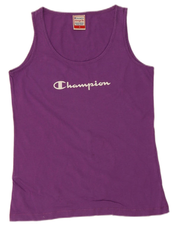 Top Vest cu grafic Heritage Fit pentru femei Champion UK 12 Mov mediu