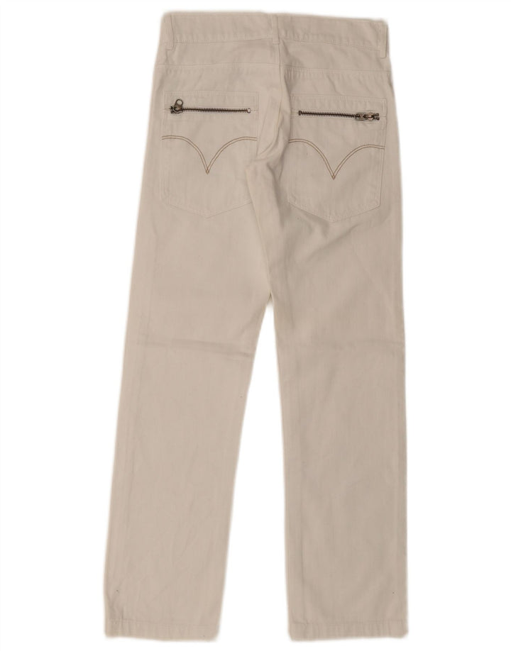 Blugi drepti pentru baieti Levi's 9-10 ani W26 L26 alb