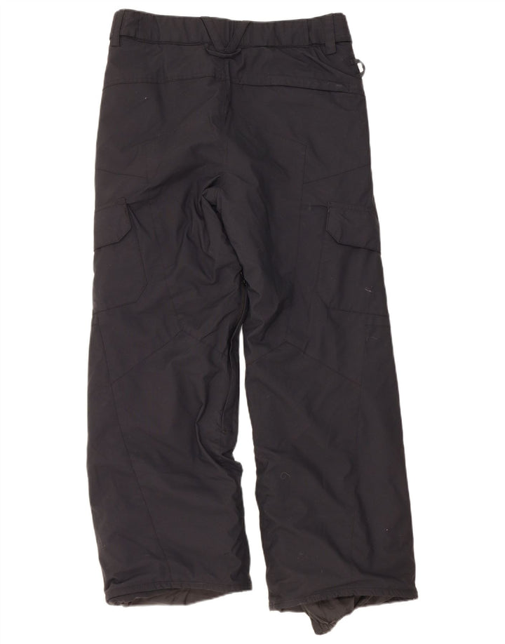 Pantaloni de schi Quiksilver pentru baieti 13-14 ani poliamida neagra