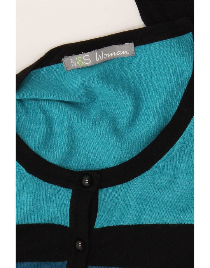 Pulover cardigan pentru femei Marks & Spencer UK 16 mare multicolor
