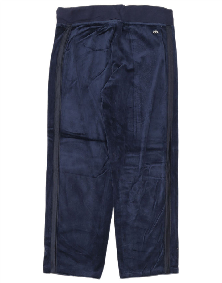 Pantaloni de trening din velur pentru femei ELLESSE UK 18 XL bleumarin