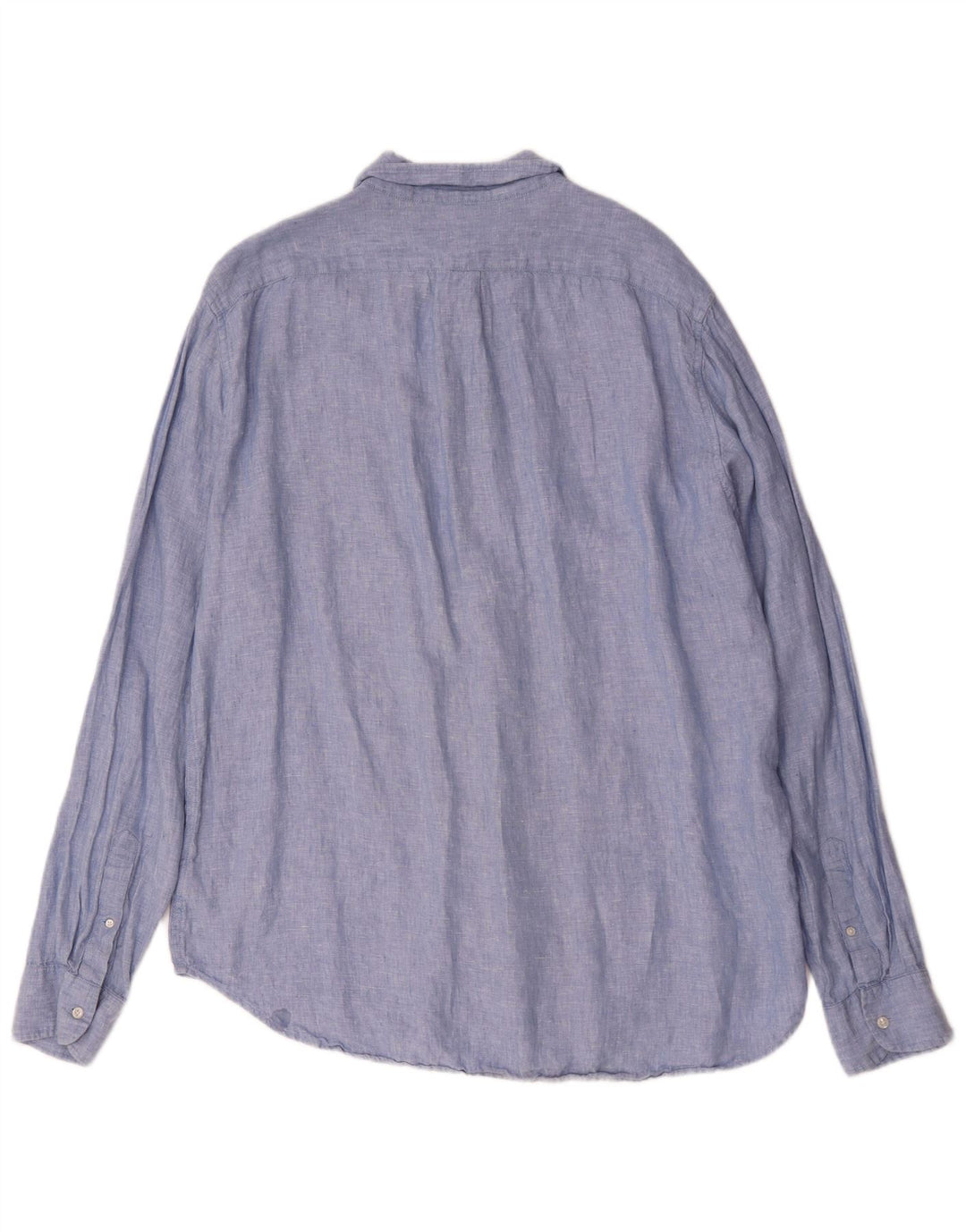 Cămașă pentru bărbați J. Crew Tall Classic Fit XL Blue Linen