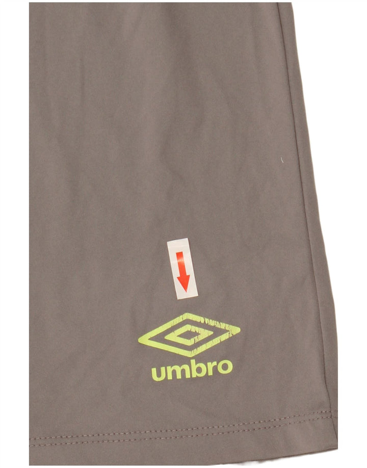 Pantaloni scurti sport Umbro pentru femei UK 8 Small Gri Poliester