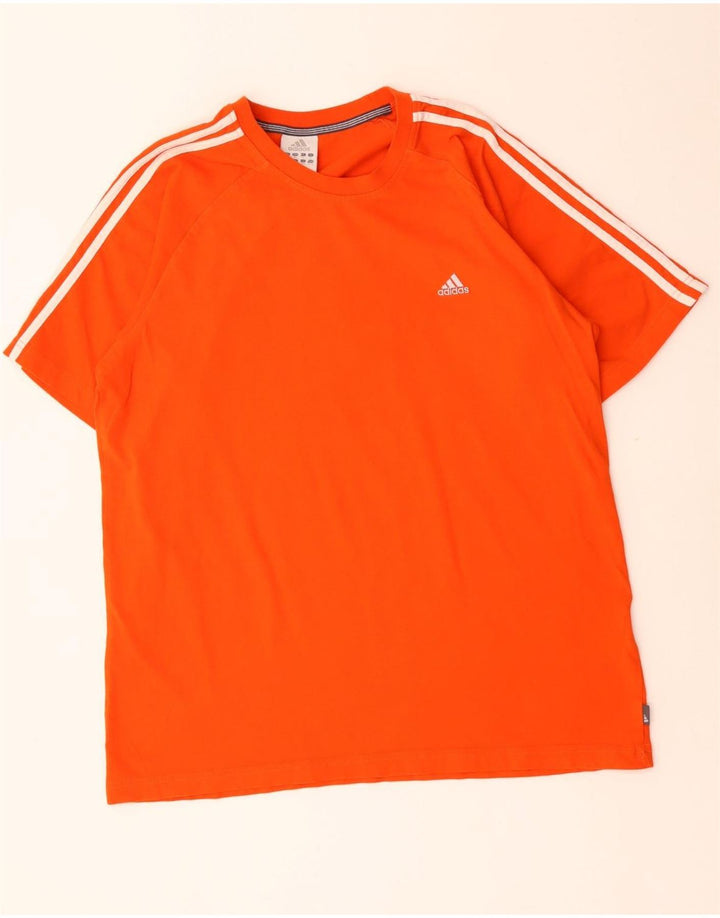Tricou pentru bărbați Adidas Top XL bumbac portocaliu