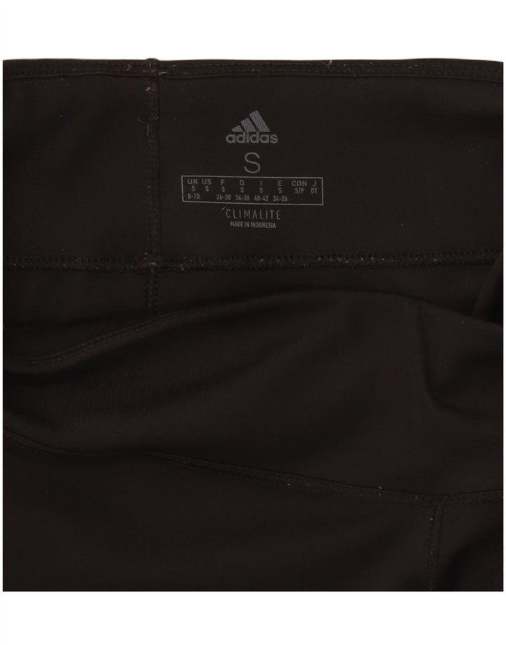 Leggings Climalite Adidas pentru femei UK 8/10 Poliester negru mic