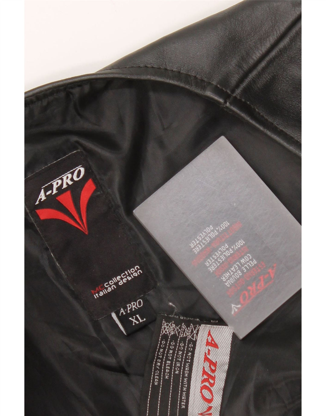 Vestă din piele pentru femei A-Pro UK 18 XL, piele neagră