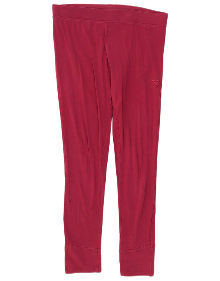 Leggings Diadora pentru femei UK 14 Large Red