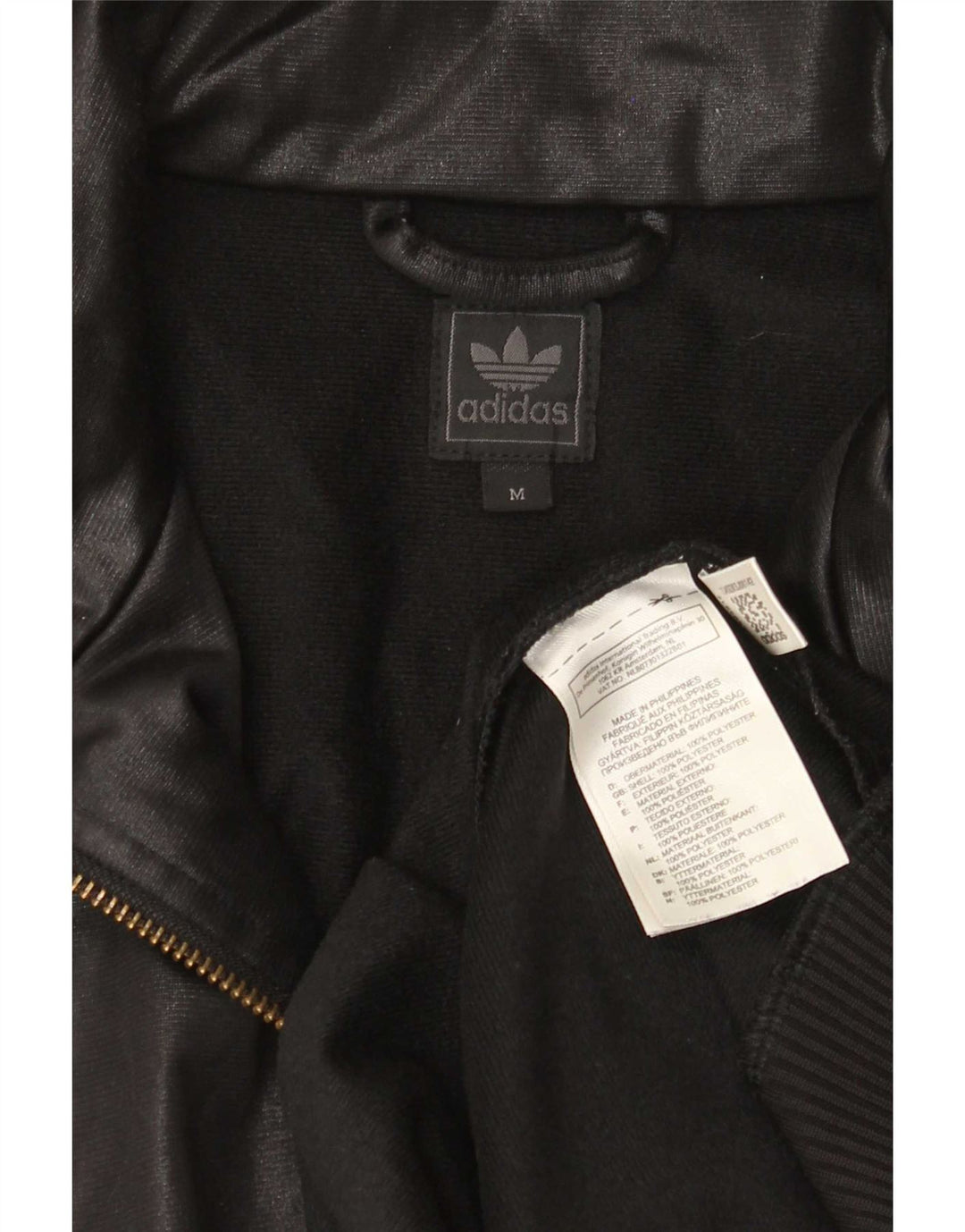 Jachetă de trening pentru bărbați Adidas Chile 62, poliester mediu negru