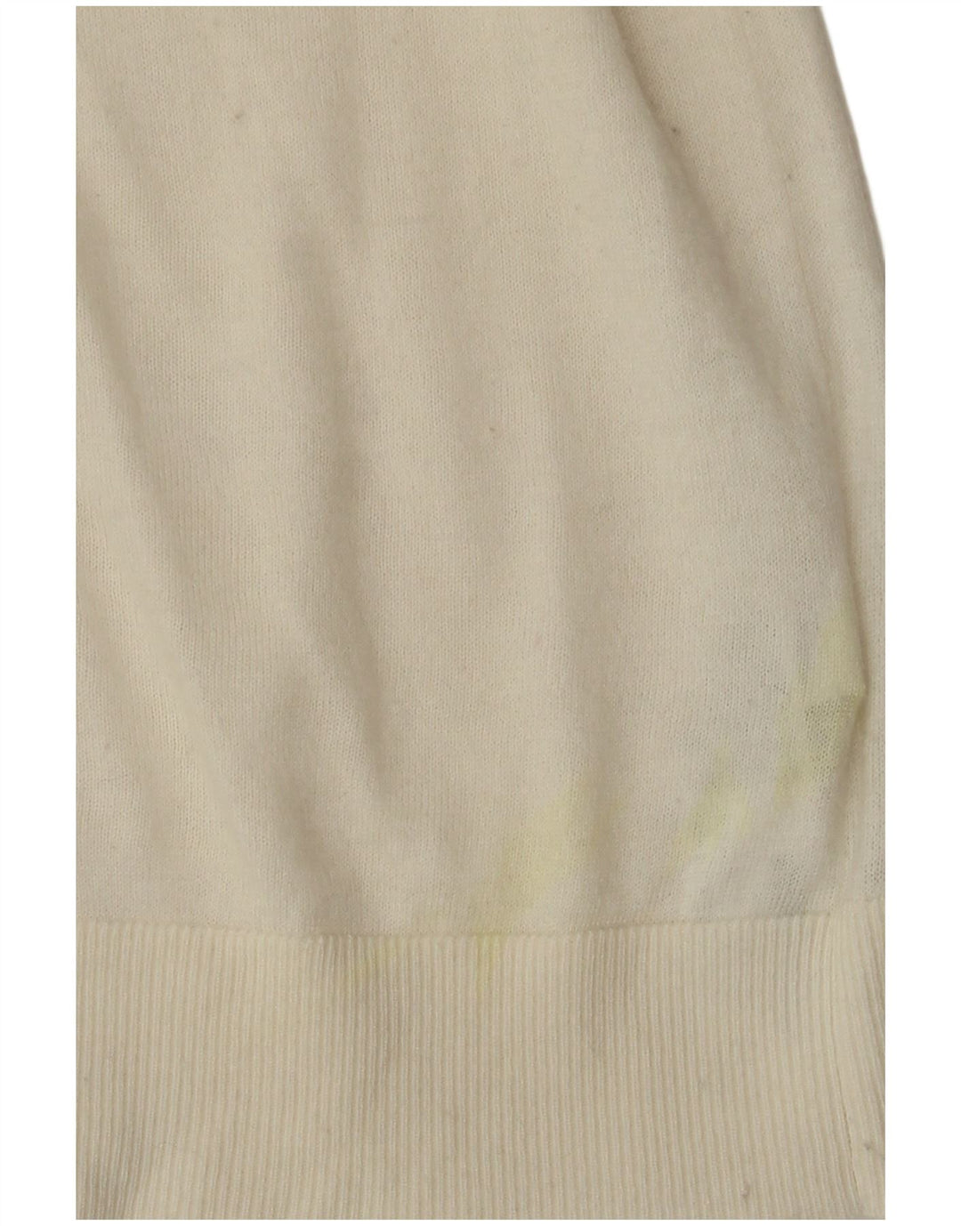 MASSIMO DUTTI Pulover cu gât rulat pentru femei UK 12 Medium White