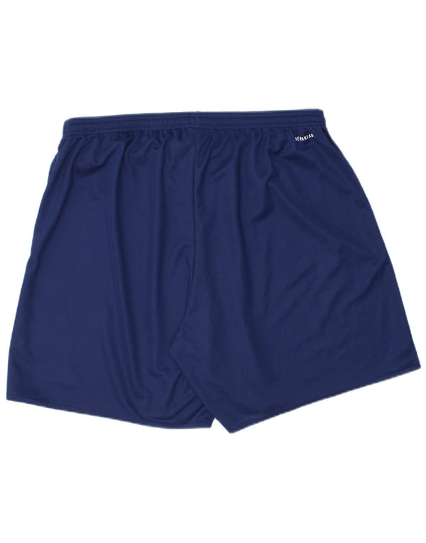 Pantaloni scurți Sport Aeroready Adidas pentru bărbați XL, poliester, albastru bleumarin