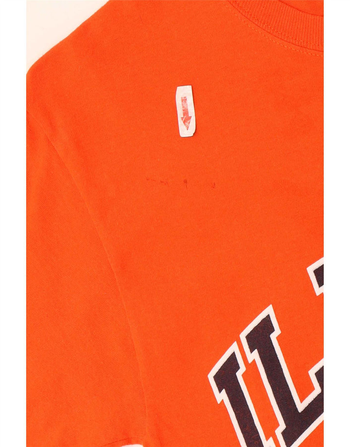Tricou grafic Illinois pentru bărbați Champion Top Mic Portocaliu