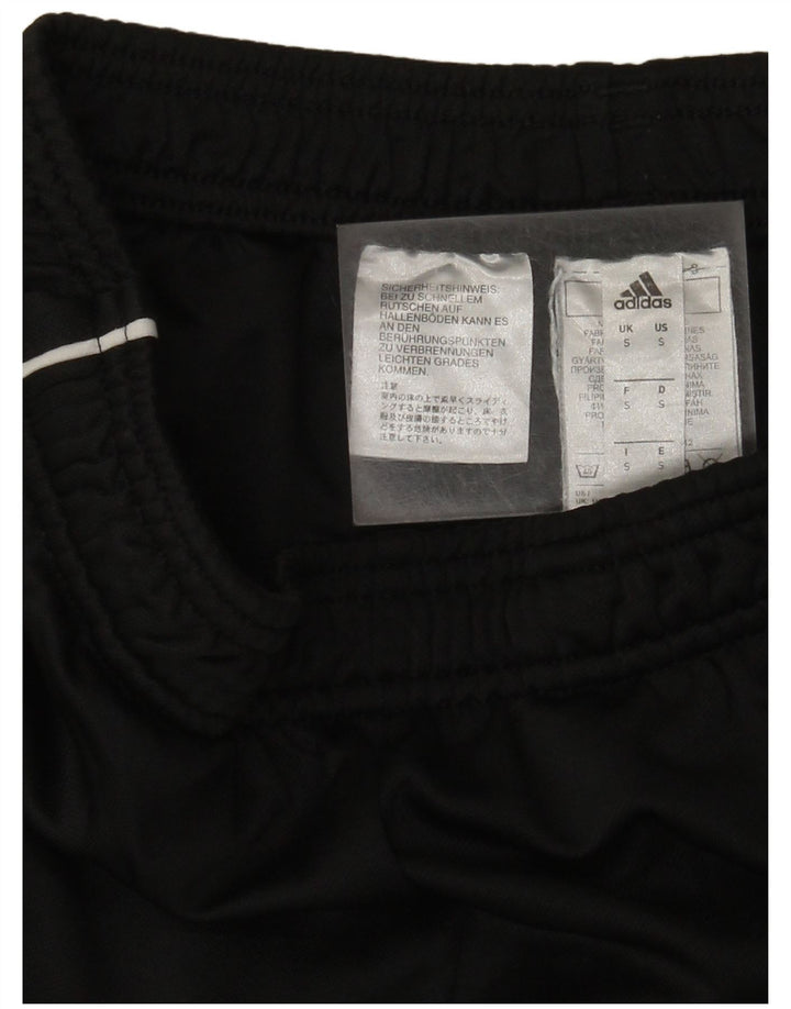 Pantaloni de trening Adidas pentru bărbați, poliester negru mic