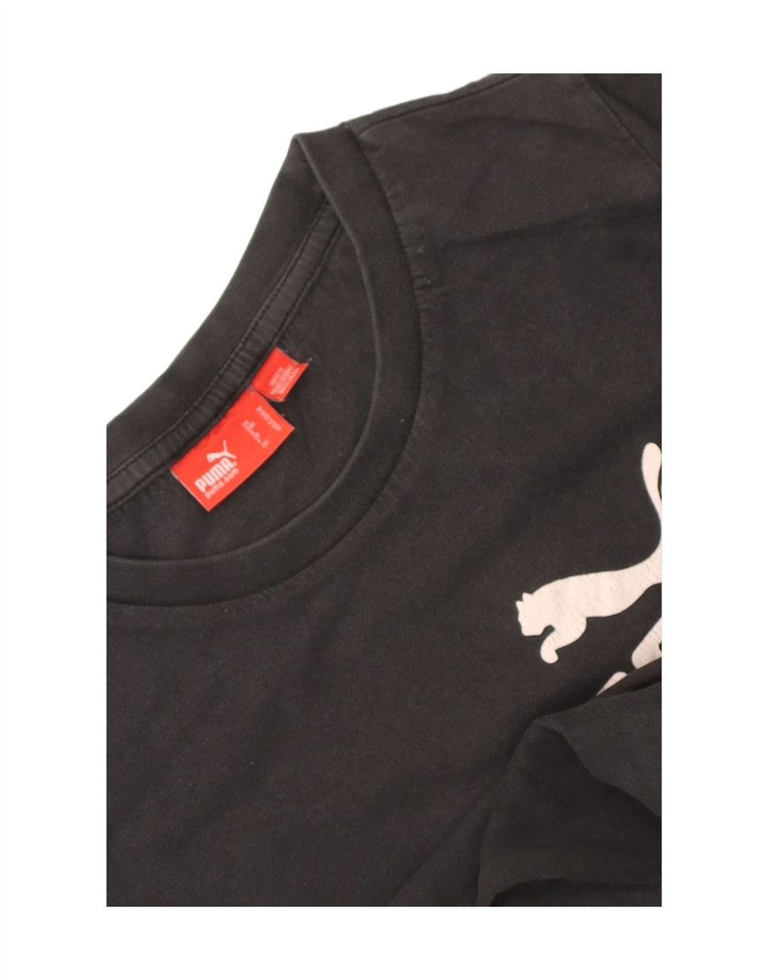 Tricou grafic Puma pentru băieți Top 11-12 ani negru