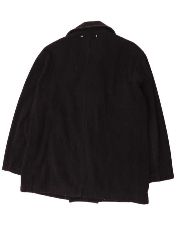 Palton Trussardi pentru bărbați IT 54 2XL Lână neagră
